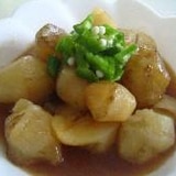 初めての野菜！菊芋の煮物